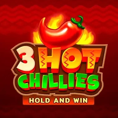 Three Hot Chillies slot with red pepper symbol
